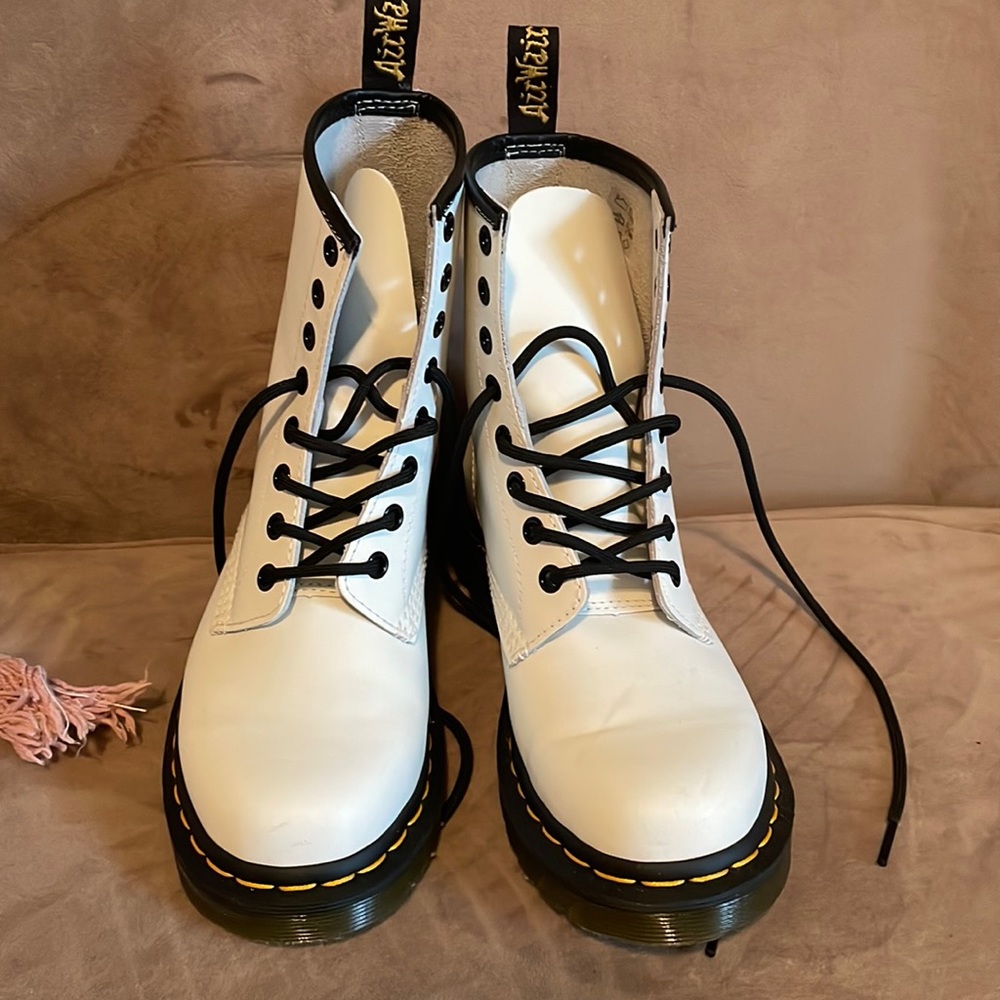 White Doc Marten Pascal Boot